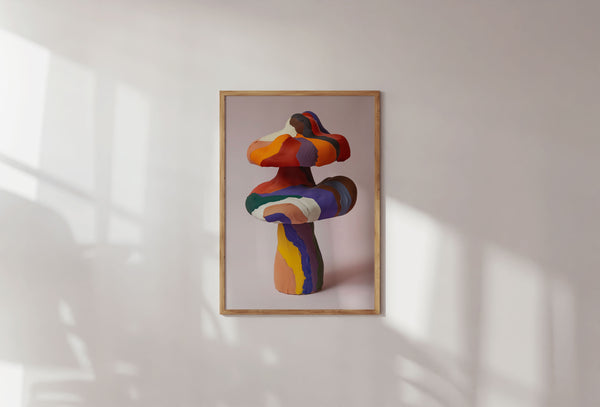 Double Mushroom FineArt Print