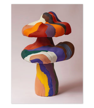 Double Mushroom FineArt Print