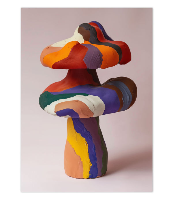 Double Mushroom FineArt Print