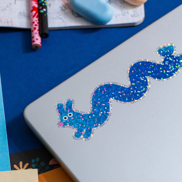 Studio Arhoj - Sticker Blue Sparkle Dog