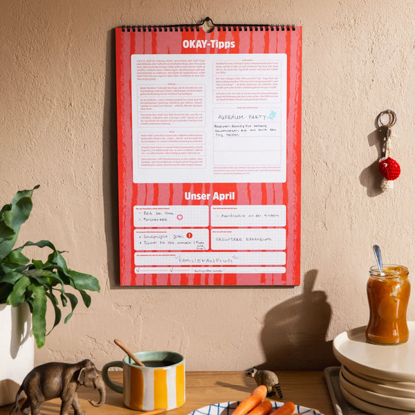 Familienkalender »Halbwegs entspannt durch 2026 mit der Familie«