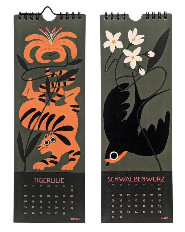 Flora & Fauna Kalender 2026