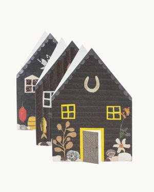 Hadley - Fisherman's Huts Concertina Klappkarte