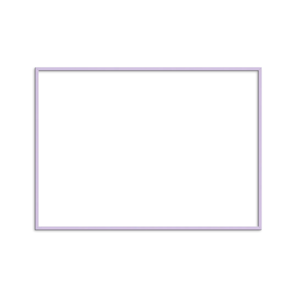 Holzrahmen Helles Flieder/Rosa