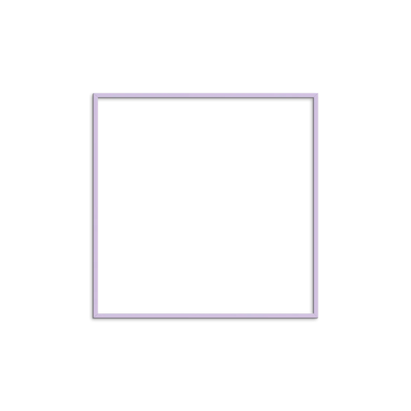 Holzrahmen Helles Flieder/Rosa