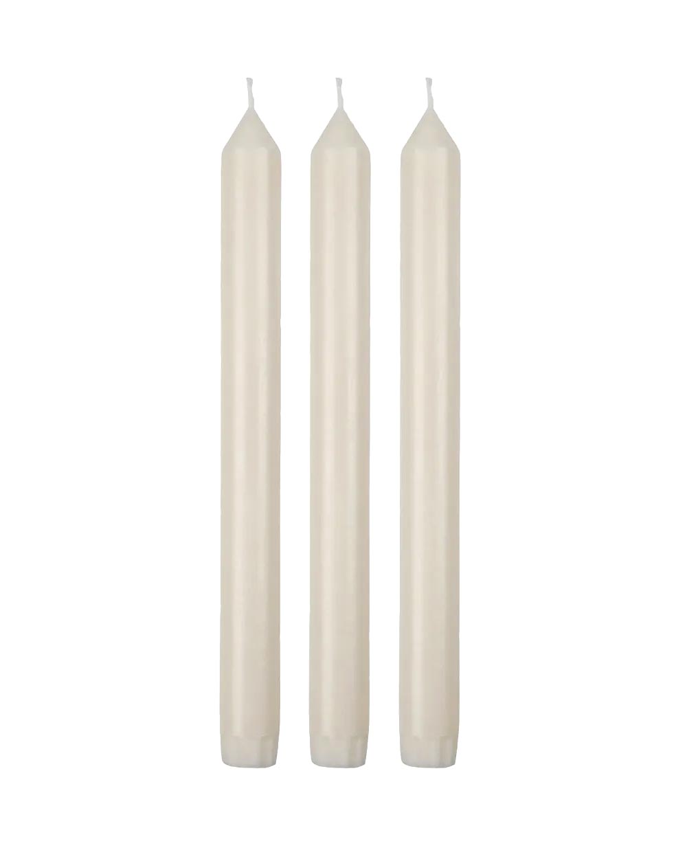 Tafelkerzen Weiss 3er Set