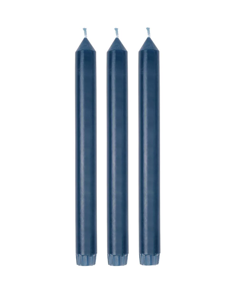 Fair Trade Tafelkerzen Ocean 3er Set / 22,5 cm