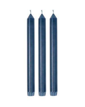 Fair Trade Tafelkerzen Ocean 3er Set / 22,5 cm