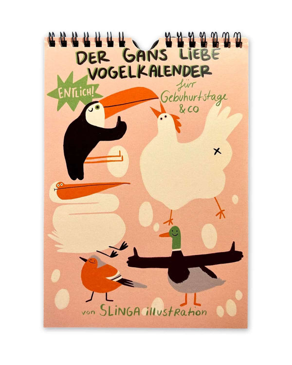 Slinga Gans Lieber Vogelkalender