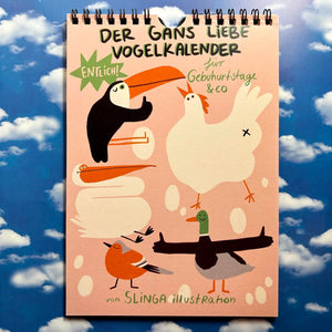 Slinga Gans Lieber Vogelkalender