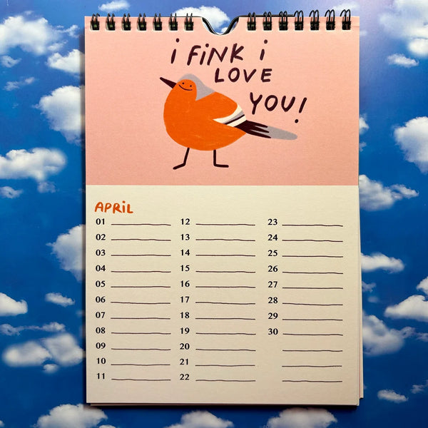 Slinga Gans Lieber Vogelkalender