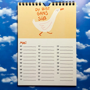 Slinga Gans Lieber Vogelkalender