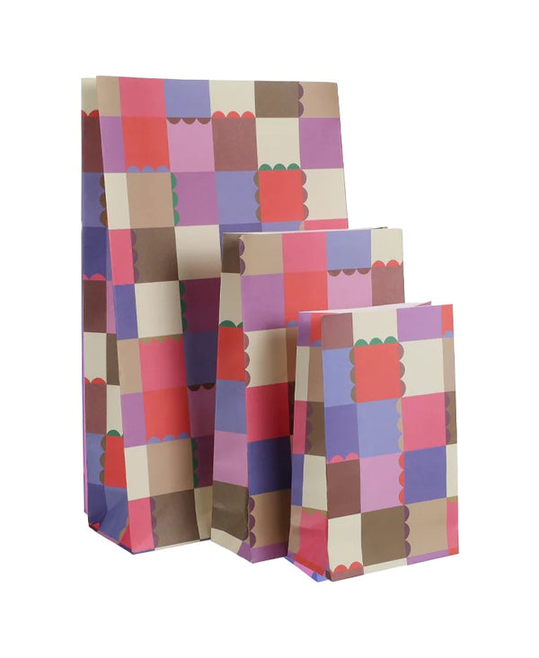 Geschenktüte Scallop mit Boden (5er-Pack)