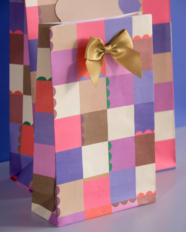 Geschenktüte Scallop mit Boden (5er-Pack)