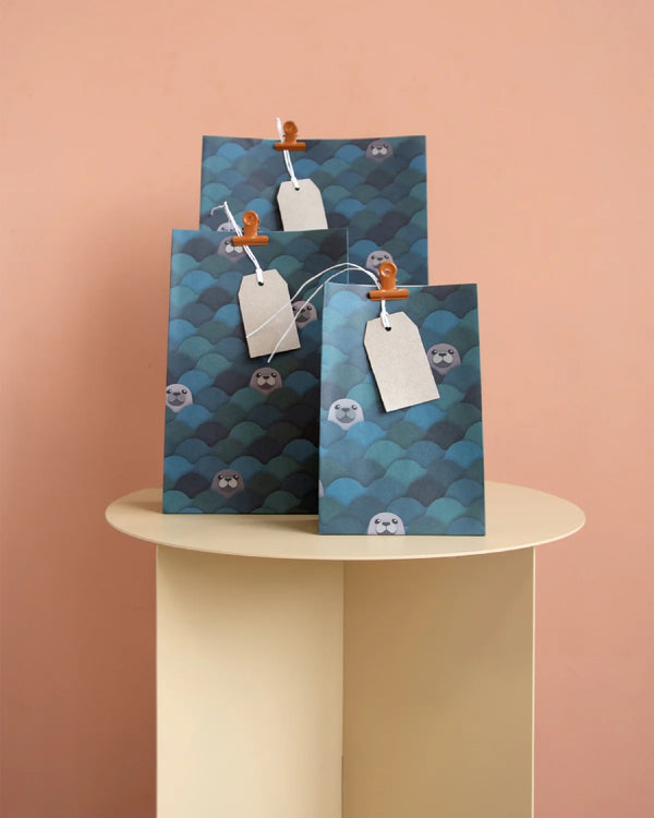 Geschenktüte Seals mit Boden (5er-Pack)