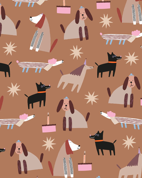 Geschenktüte Anna Katharina Jansen Hunde mit Boden (5er-Pack)