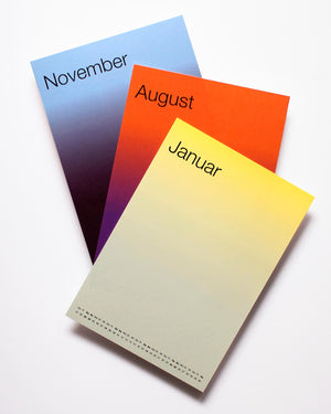 Gradient Calendar 2026 (Din A5)
