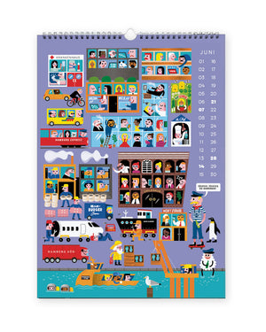 HAMBURG Wandkalender 2026