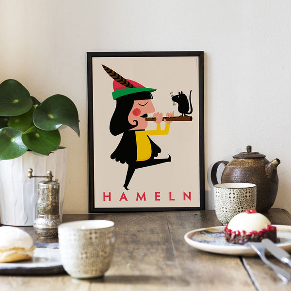 Der Rattenfänger von Hameln Poster (DIN A3)