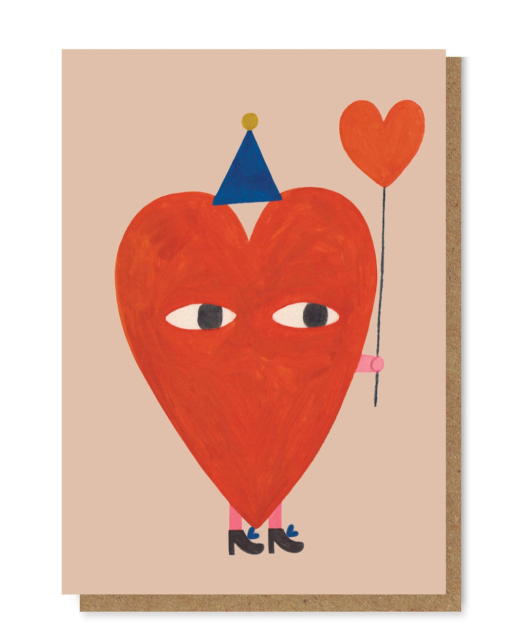 Heart Klappkarte