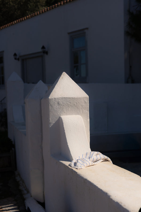 Bongusta Naram Handtuch Moonbeam & Ultramarine (50x80cm)