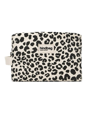 Hindbag Kosmetiktasche Leon Leopard Ecru