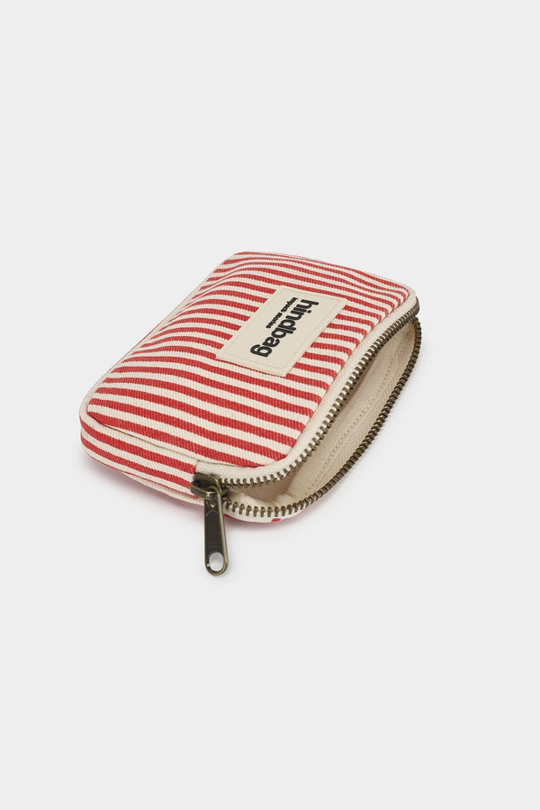 Hindbag Geldbeutel Lili Rot gestreift