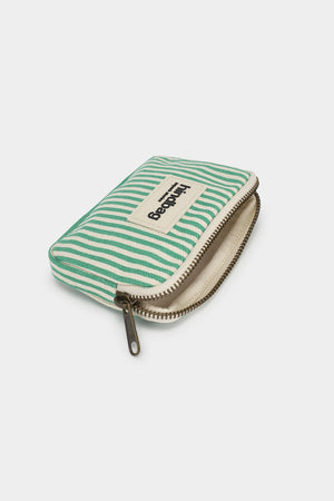 Hindbag Geldbeutel Lili Grün gestreift