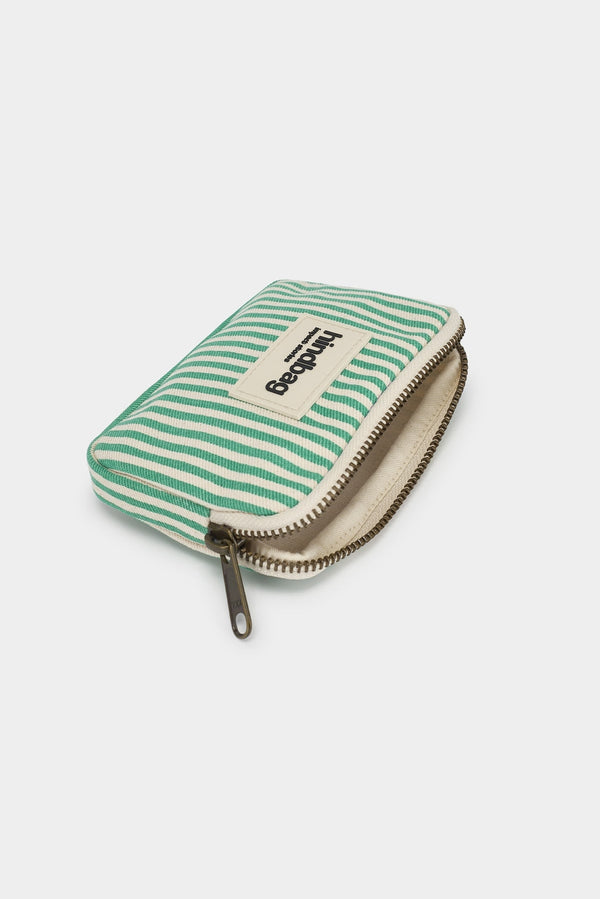 Hindbag Geldbeutel Lili Grün gestreift
