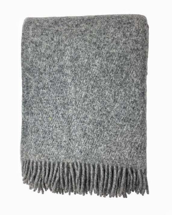 D&T Design - Wolldecke Basic Hellgrau