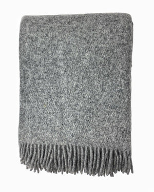 D&T Design - Wolldecke Basic Hellgrau