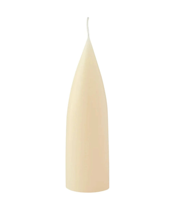 Cone-Shaped Candle Ivory