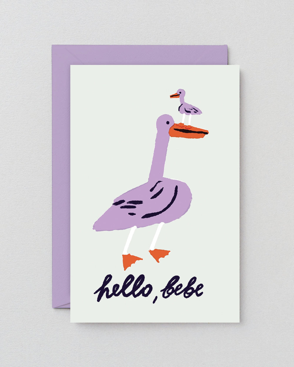 Wrap Hello, Bebe Klappkarte