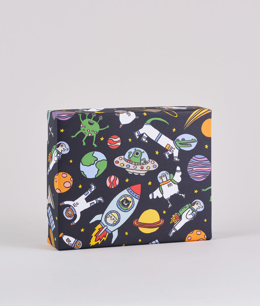 Space Geschenkpapier