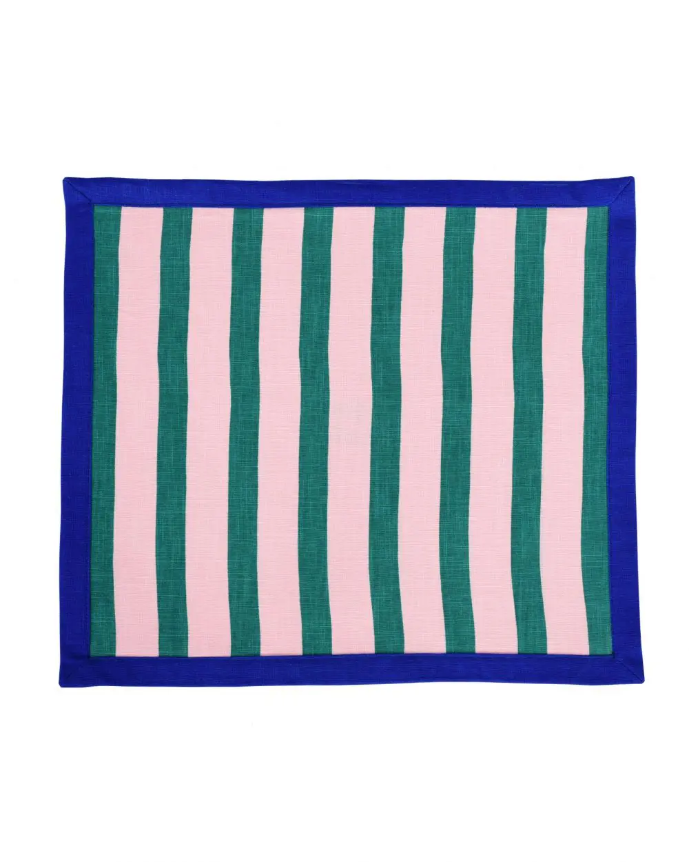 Tischset Mariniére Rosa & Grün