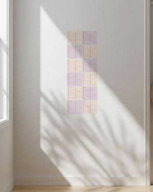 SQUARES Wandkalender 2026
