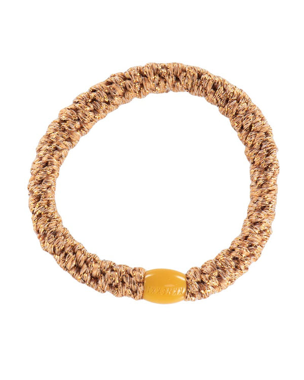 Kknekki Haargummi Dusty Peach Glitter