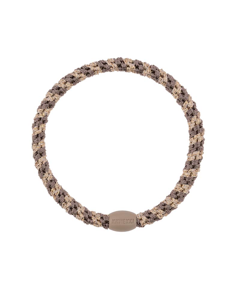 Kknekki Haargummi Slim Mole Beige Glitter