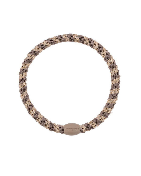 Kknekki Haargummi Slim Mole Beige Glitter