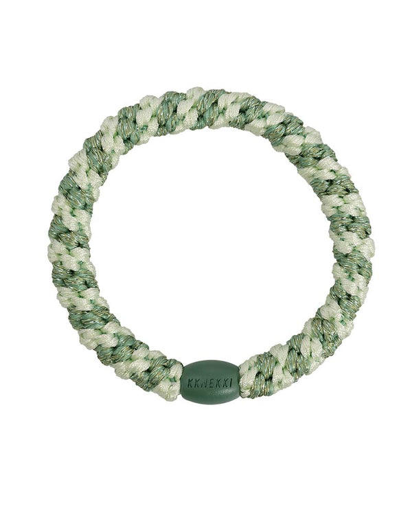 Kknekki Haargummi Stripe Mint Pistacio Glitter