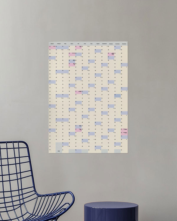 BASIC Wandkalender 2026