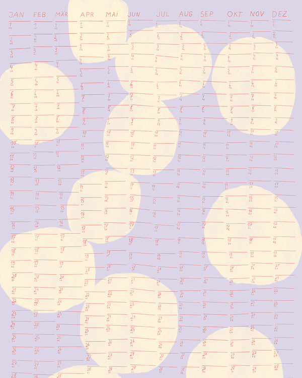 DOTS Wandkalender 2026 (VÖ 12.10.25)