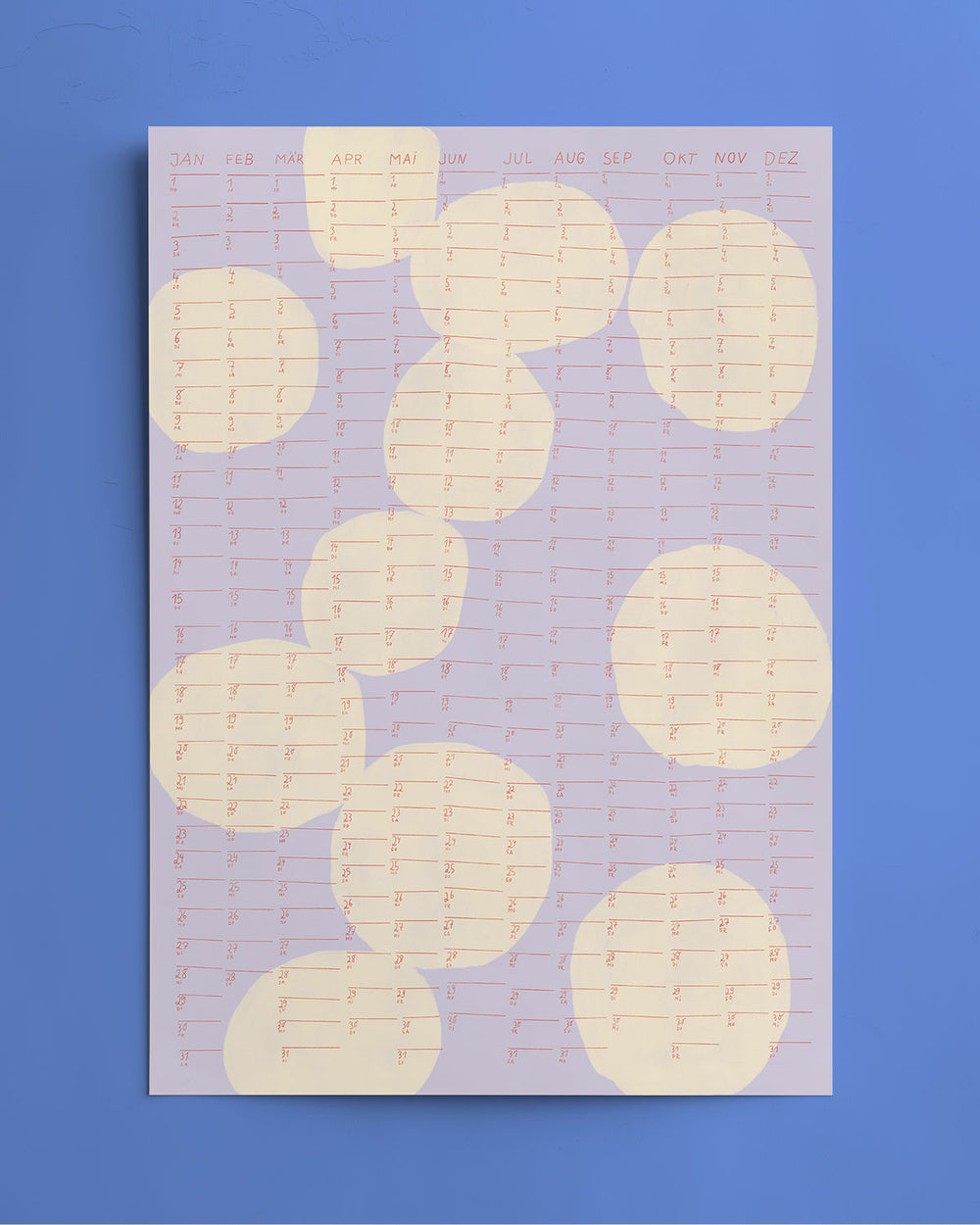 DOTS Wandkalender 2026 (VÖ 12.10.25)