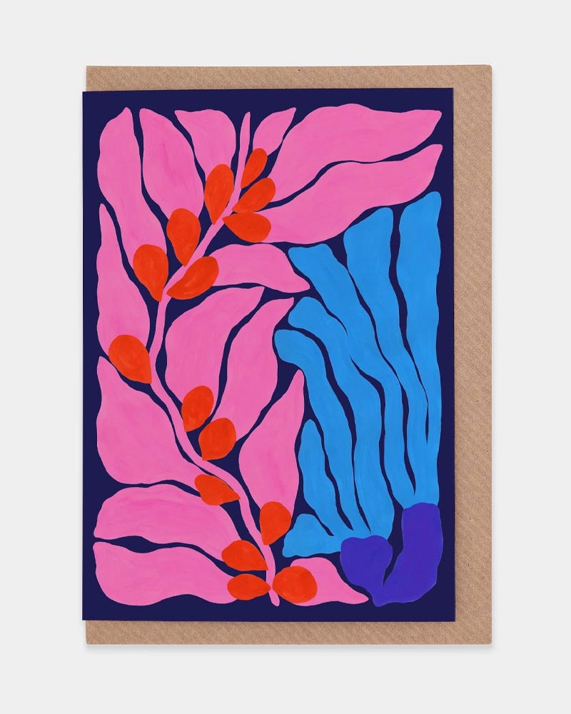 Kelp and Seagrass WWF Klappkarte