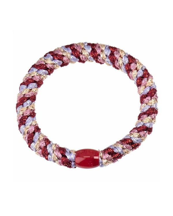 Kknekki Haargummi Mix Lavender-Bordeaux Glitter