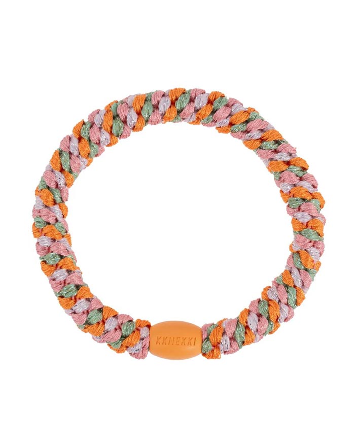 Kknekki Haargummi Mix Orange Pistacio Glitter