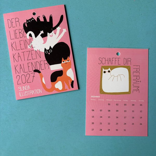 Slinga Der Liebe Kleine Katzen Abreisskalender 2027