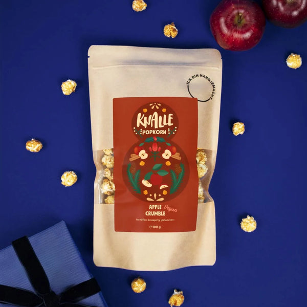 Knalle Berlin - Popcorn Apple Crumble (vegan) - Weihnachtsedition