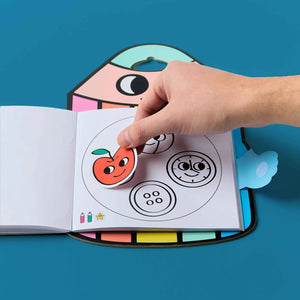 Montessori Stickerbook - Geometrische Formen