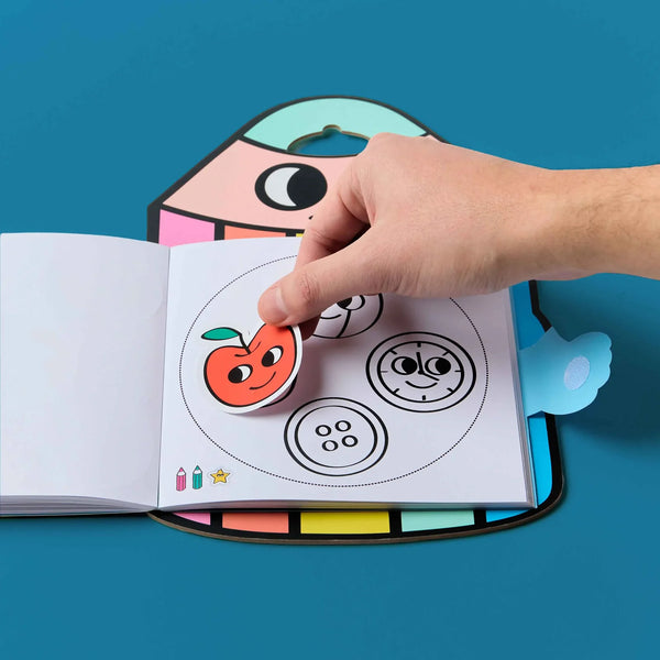 Montessori Stickerbook - Geometrische Formen